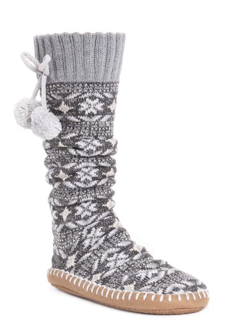 When purchased online. . Mukluks slipper socks